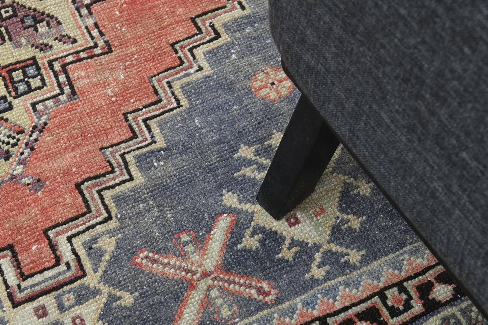 3'7x6'2 ft, Bohemian Tribal Rug - 9