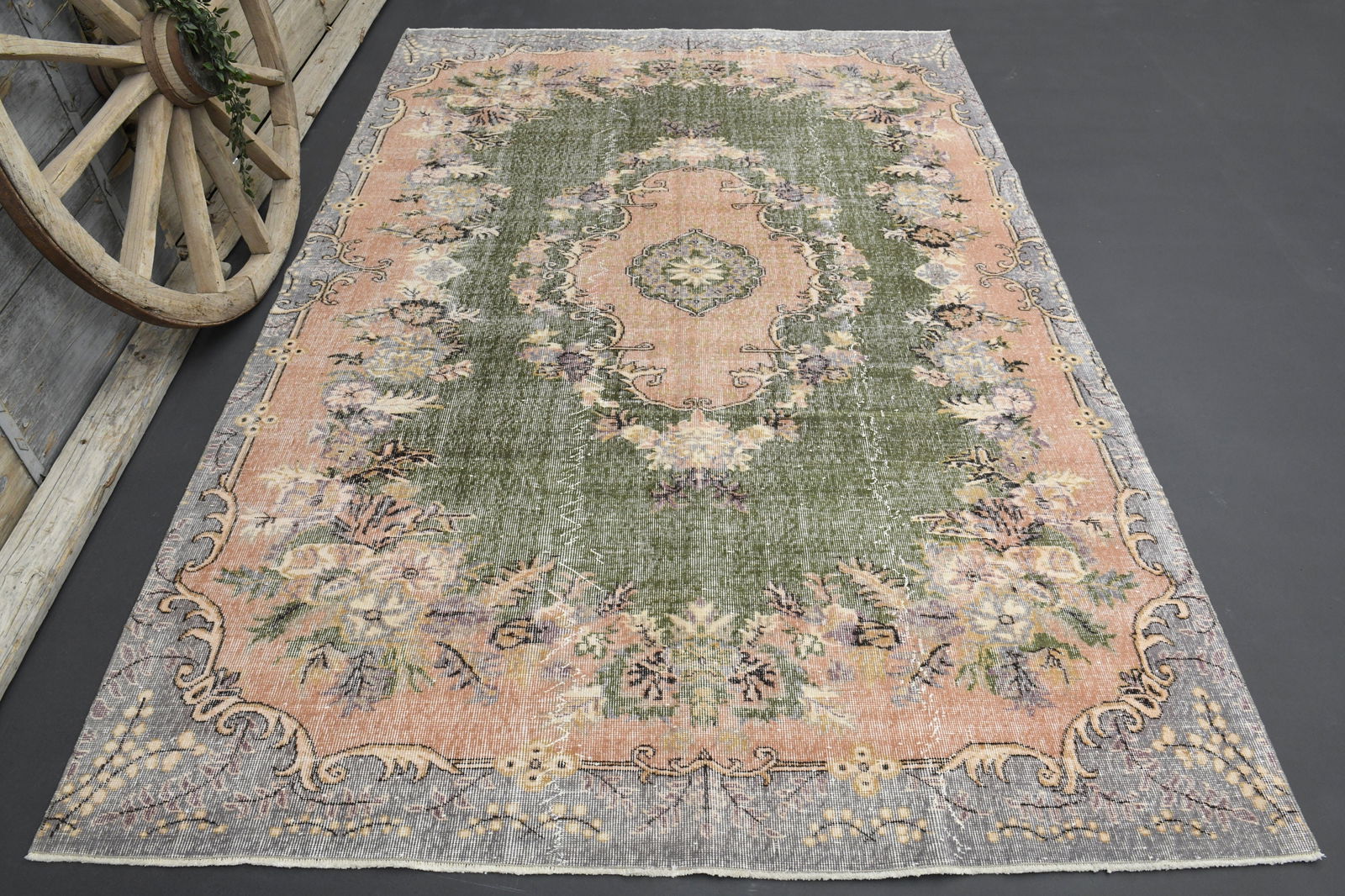 6.7x10.2 TURKISH Area Rug (1 of 10)