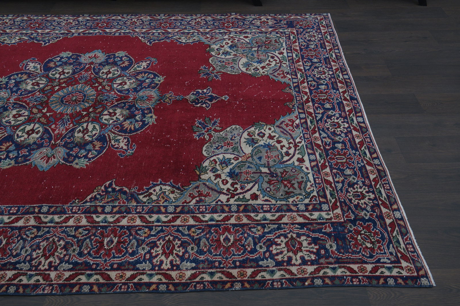 7x10 Vintage Turkish Rug - 10