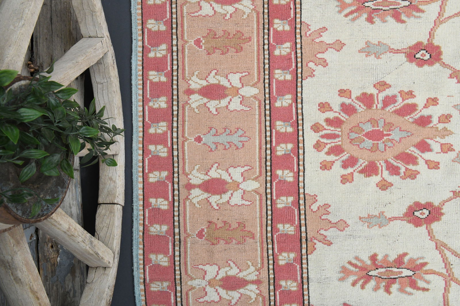 7x10 TURKISH MILAS CARPET, - 9
