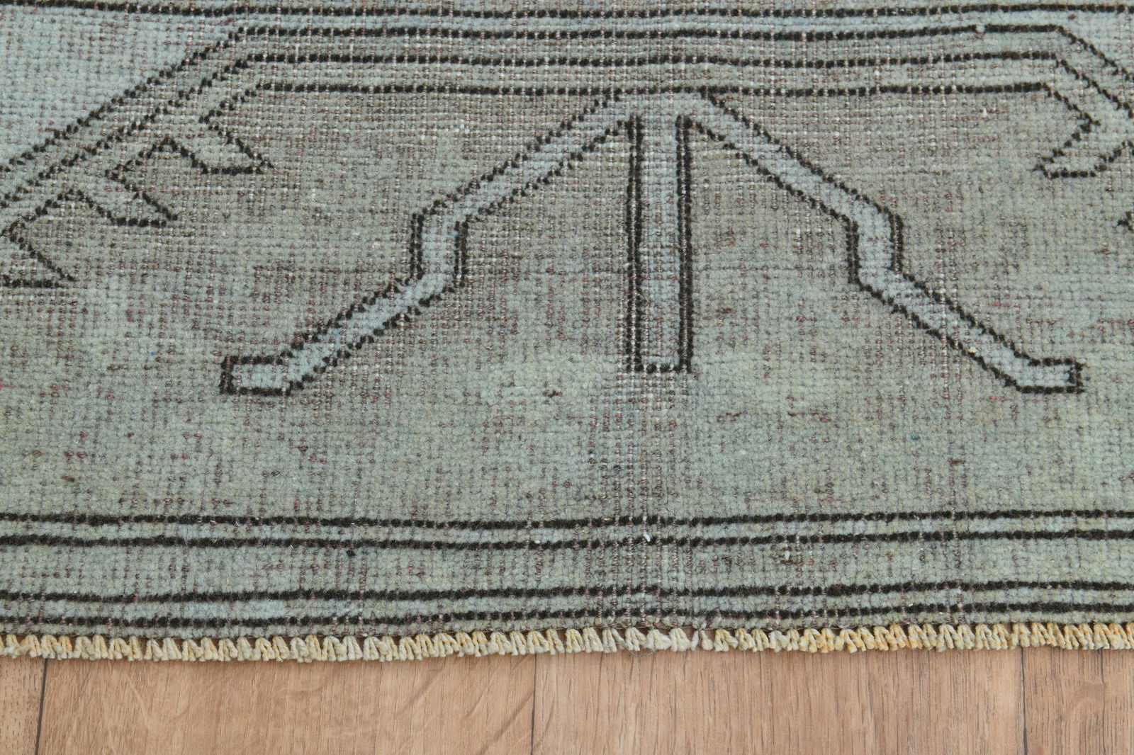 6x9 TURKISH RUG, Beige Brown Vintage - 6