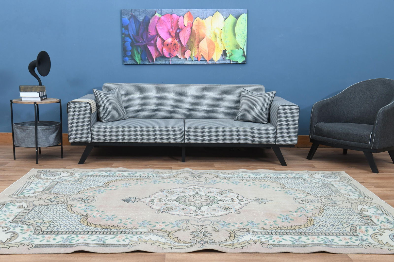 6.1x9.4 ft, MODERN TURKISH RUG - 6