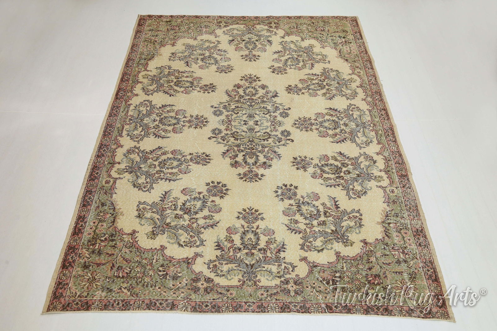 7.2x10.3 ft, SPECIAL TURKISH AUTHENTIC Area Rug (1 of 10)