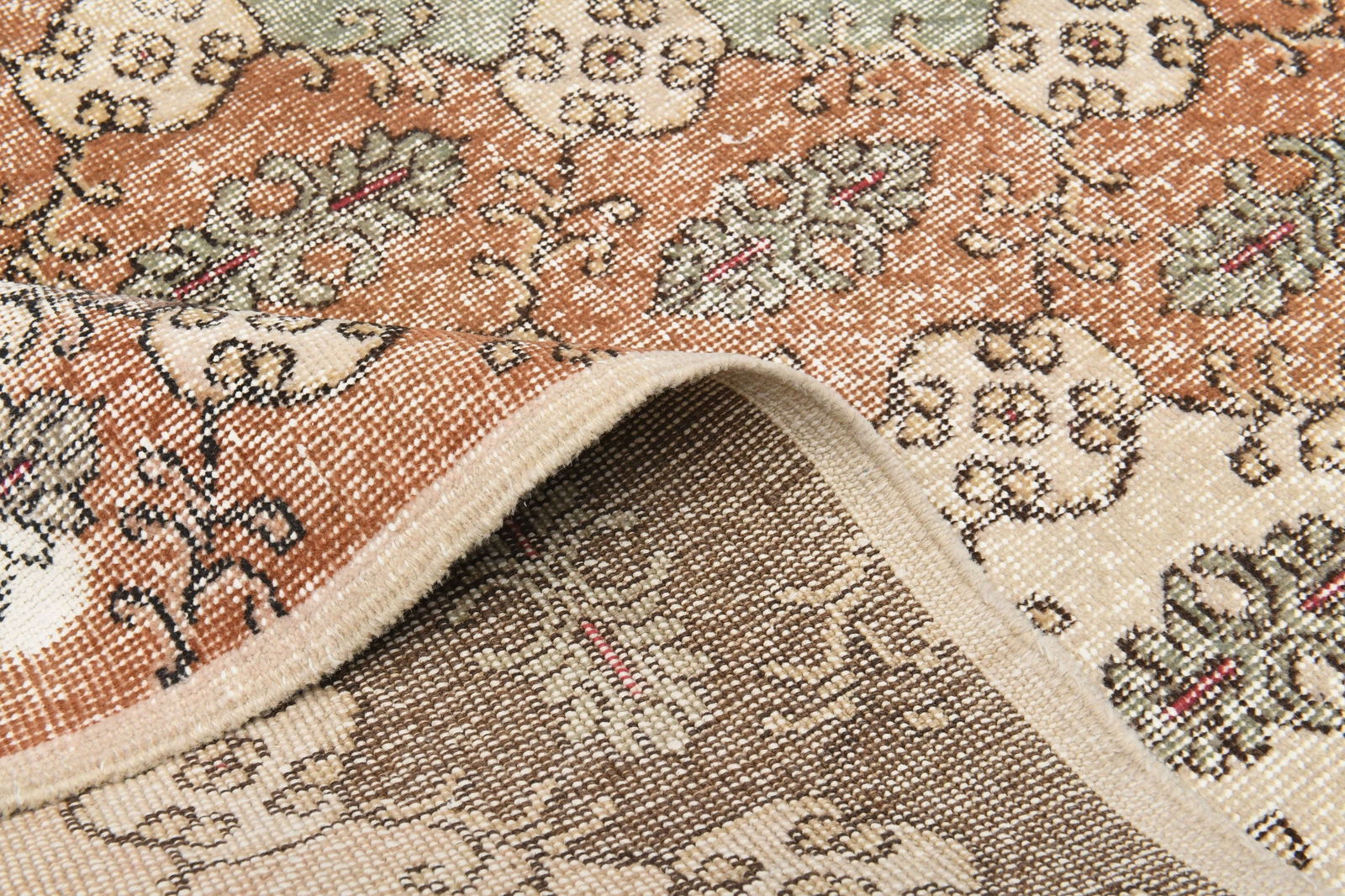 5.9.x9.2 ft, TURKISH Rug, Oushak - 9