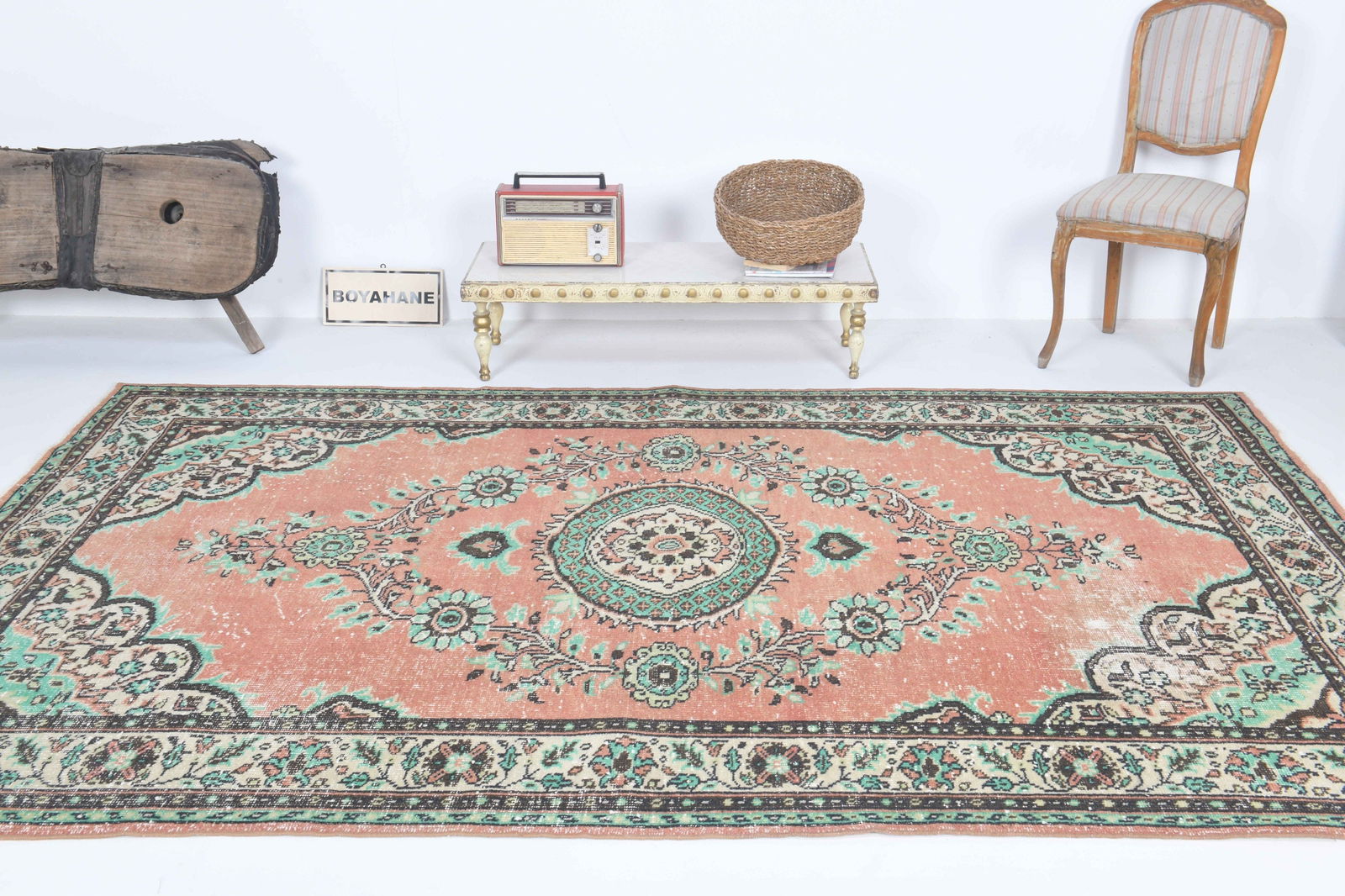 6.3x9.5 ft, TURKISH Rug, ORIENTAL - 4