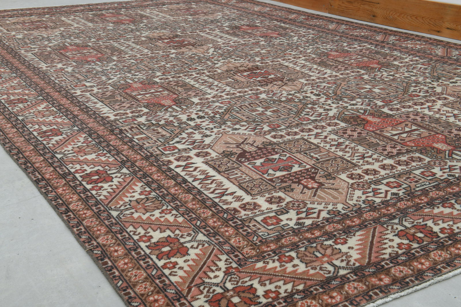 6x10 VINTAGE HANDMADE RUG - 4