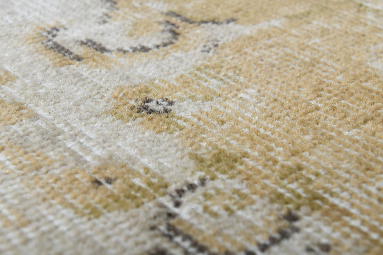 3'7x6'6 ft, ORANGE BEIGE RUG - 5