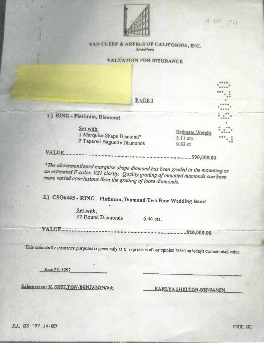 Van Cleef & Arpels Marquise Diamond Platinum RING GIA 5.11-carat D VVS2 VCA - 4