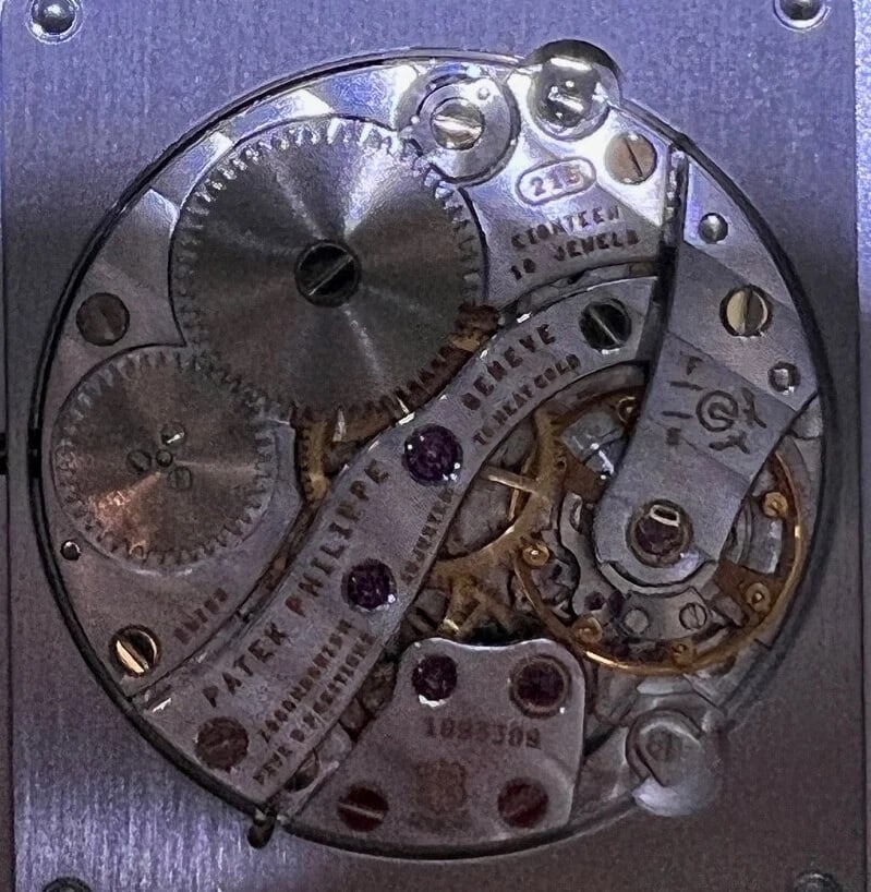 PATEK PHILIPPE White Gold Unisex WATCH BLK LEATHER STRAP Original - 4