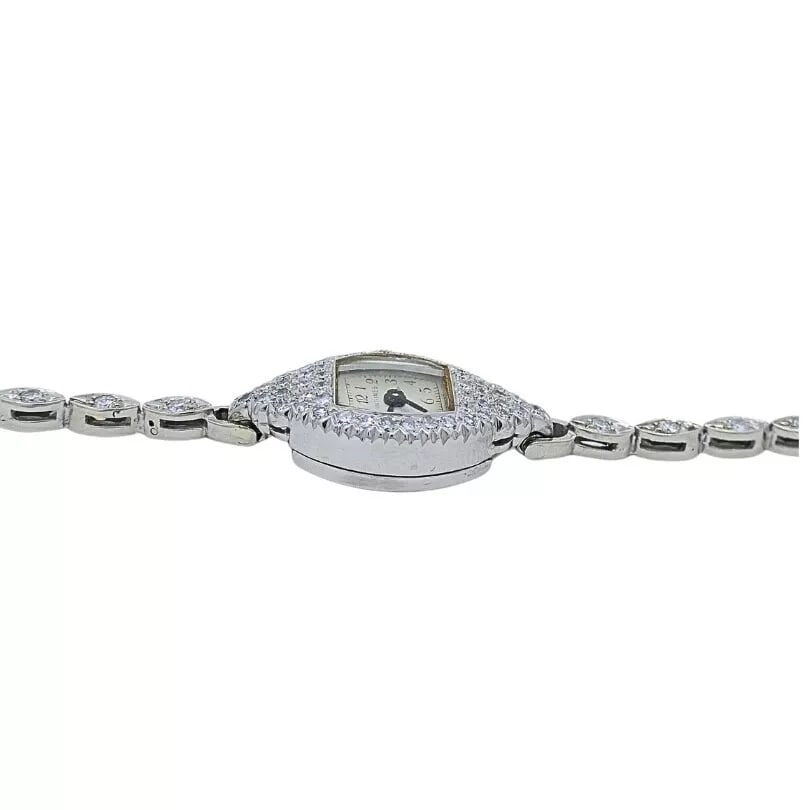 Longines Watch Art Deco Platinum Ladies Watch - 9