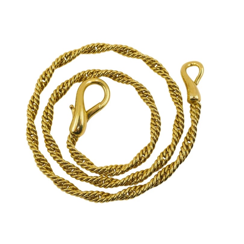 Pomellato Twisted Rope Chain Necklace 18k Gold - 5
