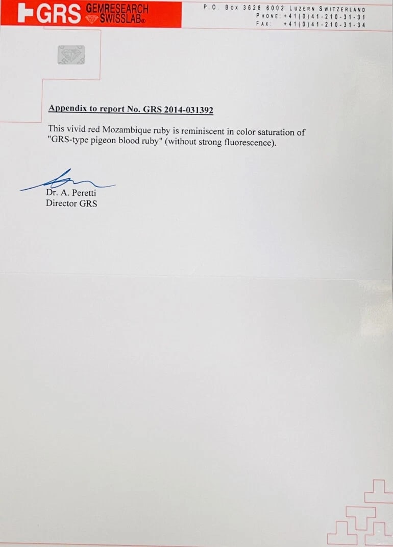 Ruby EARRINGS Cluster Diamond 18k Gold Mozambique Certified Estate Jewelry - 8