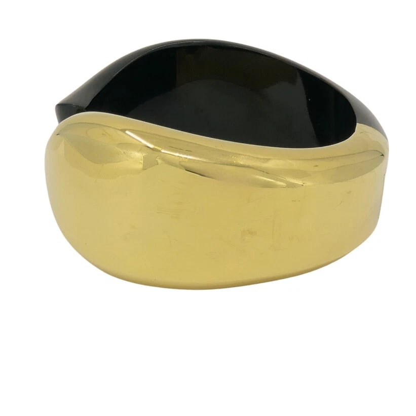 Elsa Peretti for Tiffany & Co. Cuff Bracelet Black Jade 18k Gold - 6