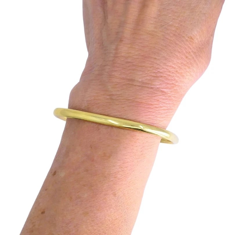 Dinh Van BRACELET for Cartier 18k Gold Minimalist Jewelry Vintage Estate - 3