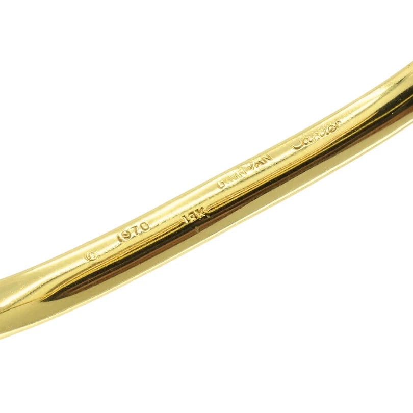 Dinh Van BRACELET for Cartier 18k Gold Minimalist Jewelry Vintage Estate - 6