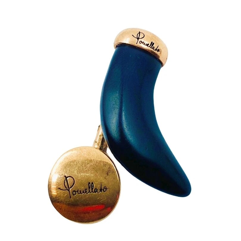 Pomellato Jet Horn Rose Gold Cufflinks - 9