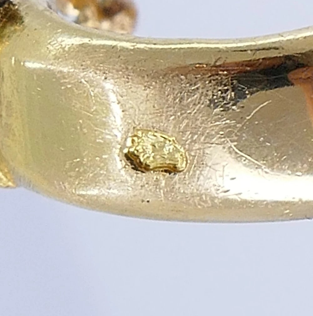 French Vintage BRACELET Atelier Janca 18k Gold Diamond Coral Black Onyx Jewelry - 10