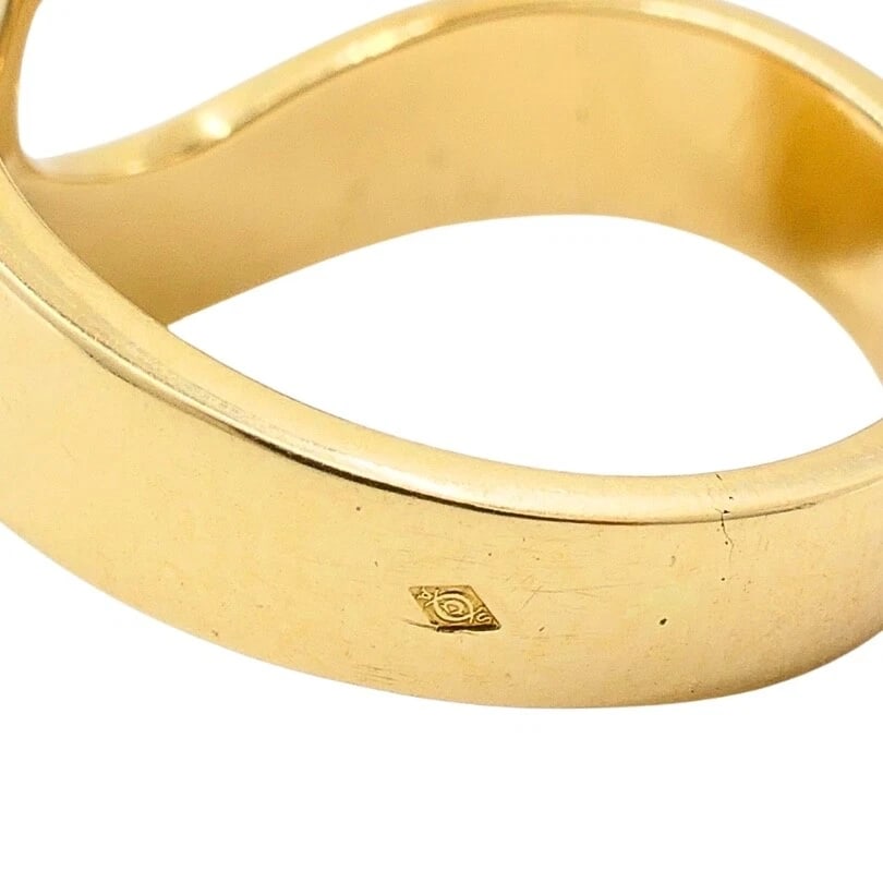 Cartier Paris 18k Gold Modernist Ring - 11