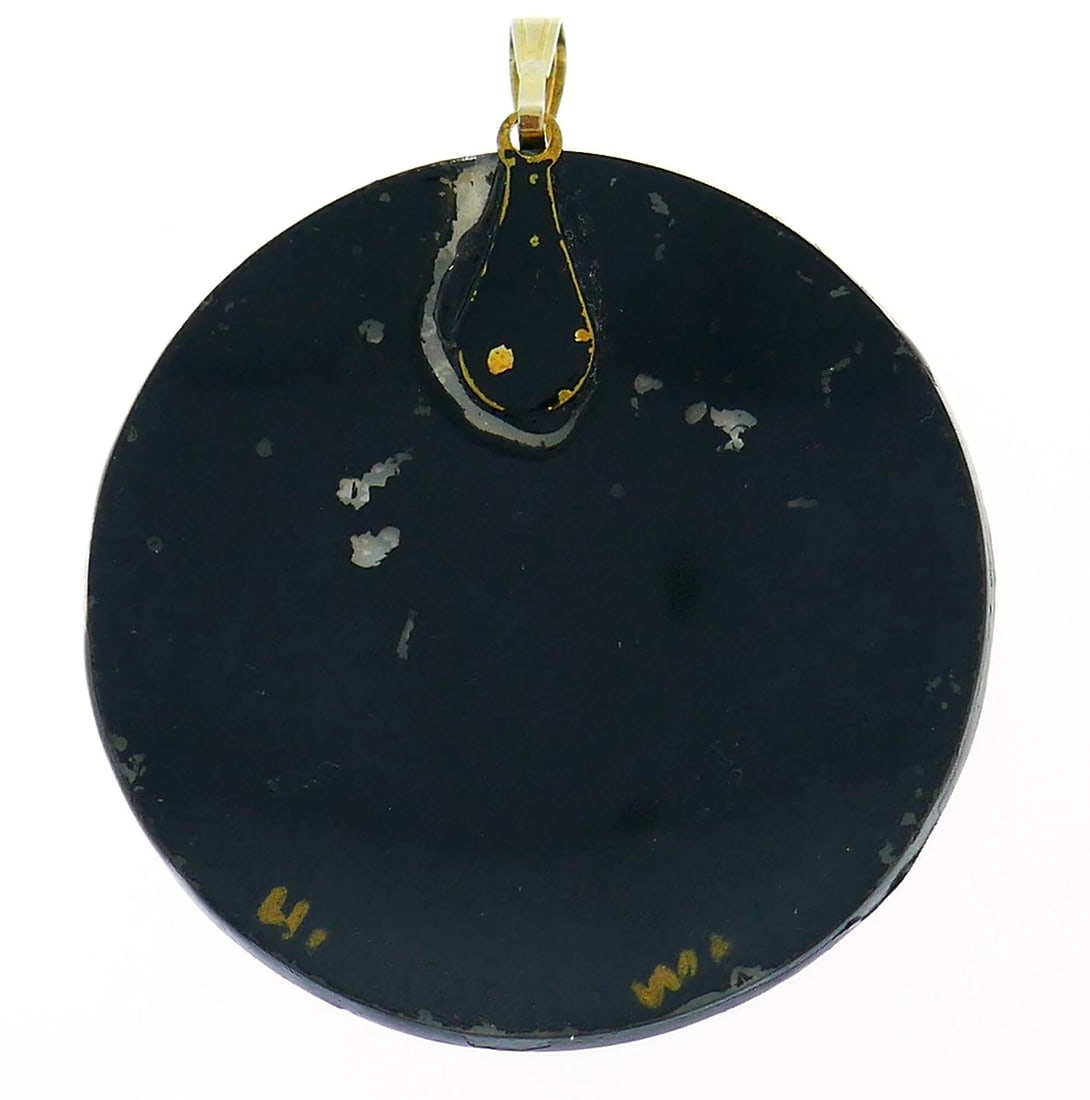 Hundertwasser Wood Lacquer PENDANT - 2