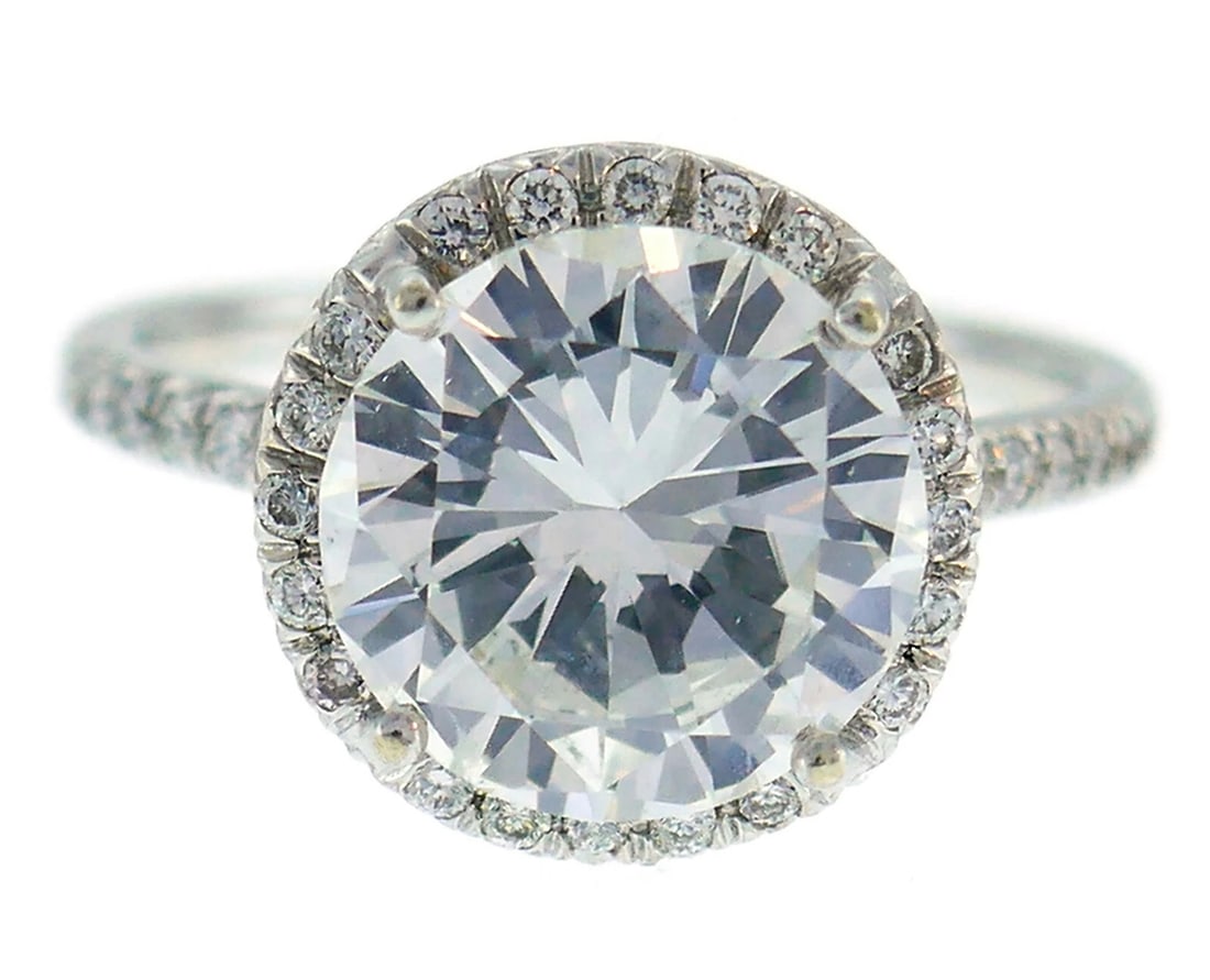 3.01-carat Diamond G SI1 GIA White Gold RING Engagment (1 of 10)