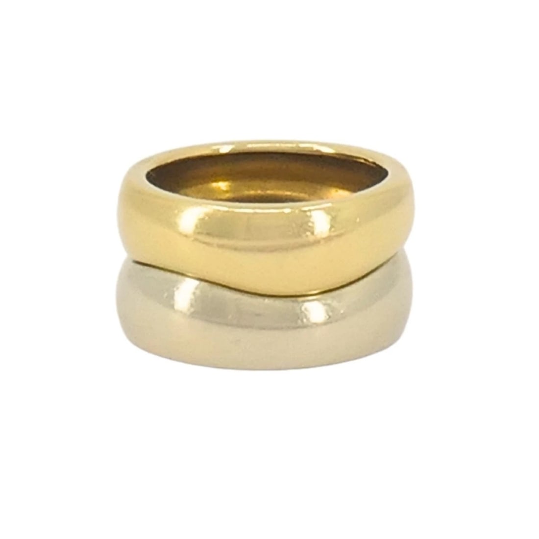 Vintage Cartier Love Me Band Ring Set 18k Gold: Title: Vintage Cartier Love Me Band Ring Set 18k Gold Description: Nadine Krakov Collection Fine Jewelry, Arts & Antiques 9454 Wilshire Blvd Beverly Hills, CA 90212 NS NNRT Vintage Cartier Love Me