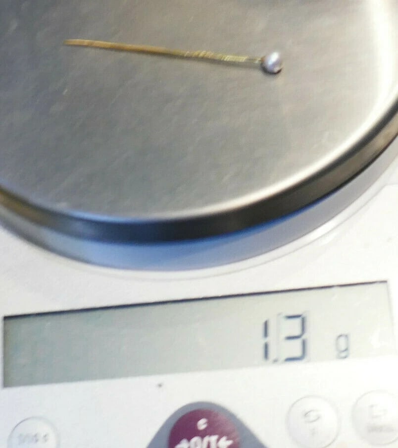 Victorian 10k Yellow Gold Pearl Pin - 6