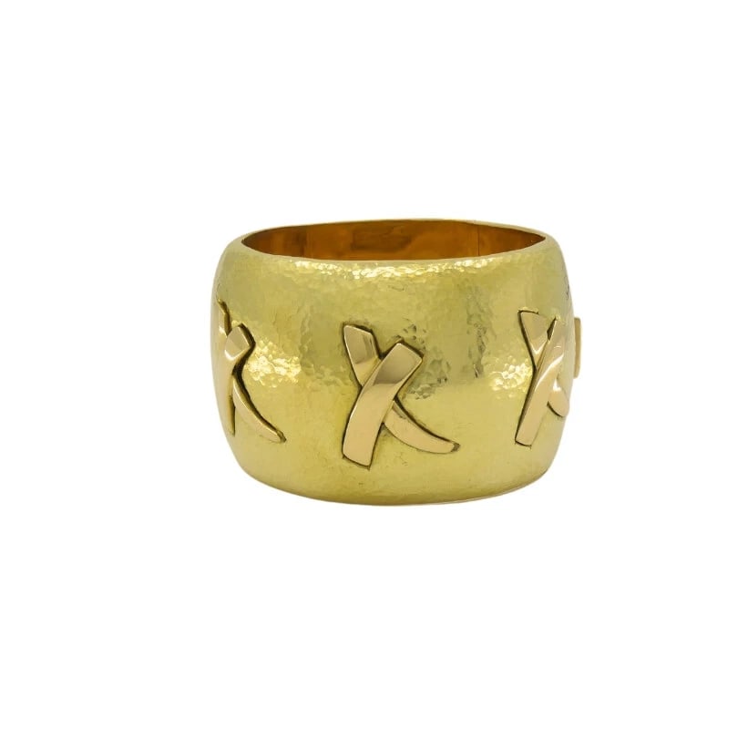 Paloma Picasso for Tiffany & Co. Graffiti Bracelet 18k Gold: Title: Paloma Picasso for Tiffany & Co. Graffiti Bracelet 18k Gold Description: Nadine Krakov Collection Fine Jewelry, Arts & Antiques 9454 Wilshire Blvd Beverly Hills, CA 90212 NS JETOO Paloma Picass