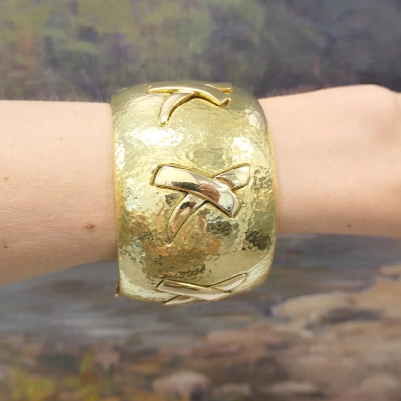 Paloma Picasso for Tiffany & Co. Graffiti Bracelet 18k Gold - 9