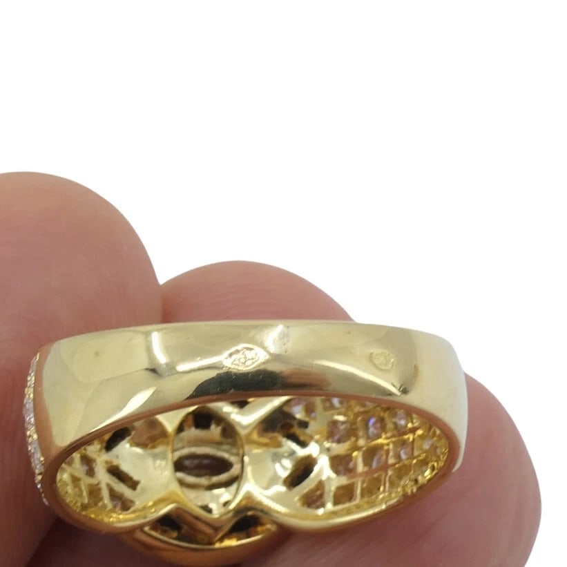 Mauboussin Ring Diamond Sapphire 18k Gold - 7