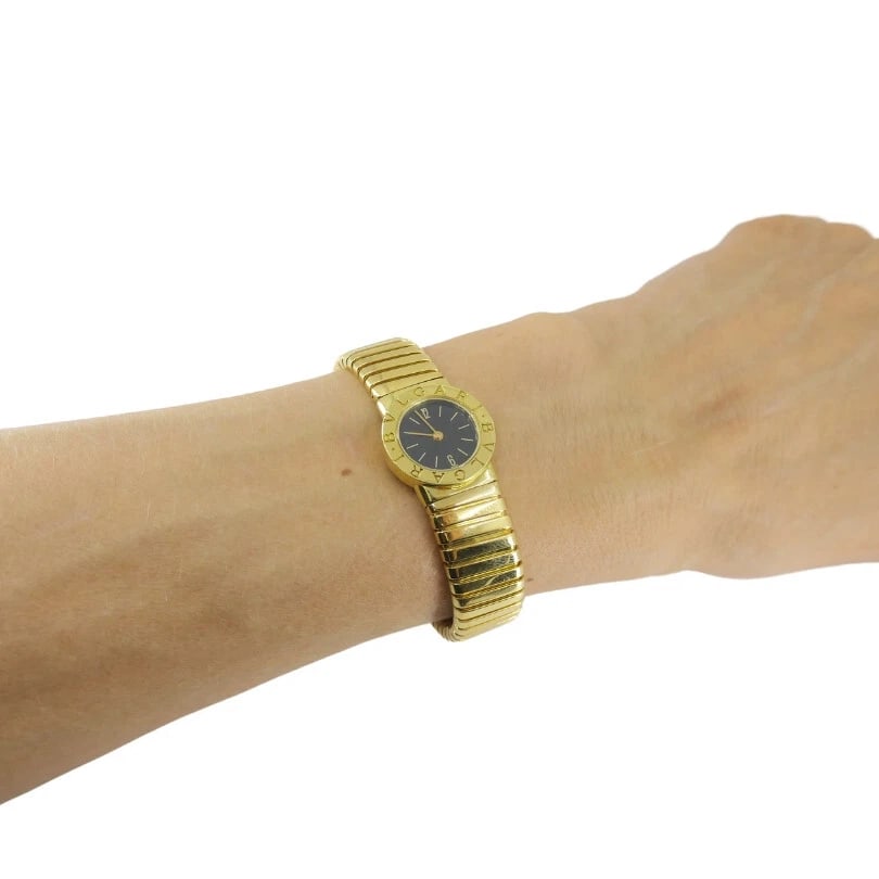 Bvlgari Bulgari Tubogas Gold Watch - 8