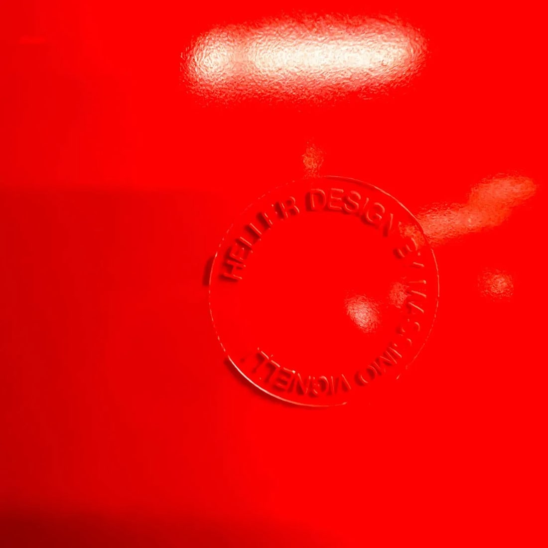 1964 MoMA Massimo & Lella Vignelli 11 Stackable Color Plates Heller Design - 6