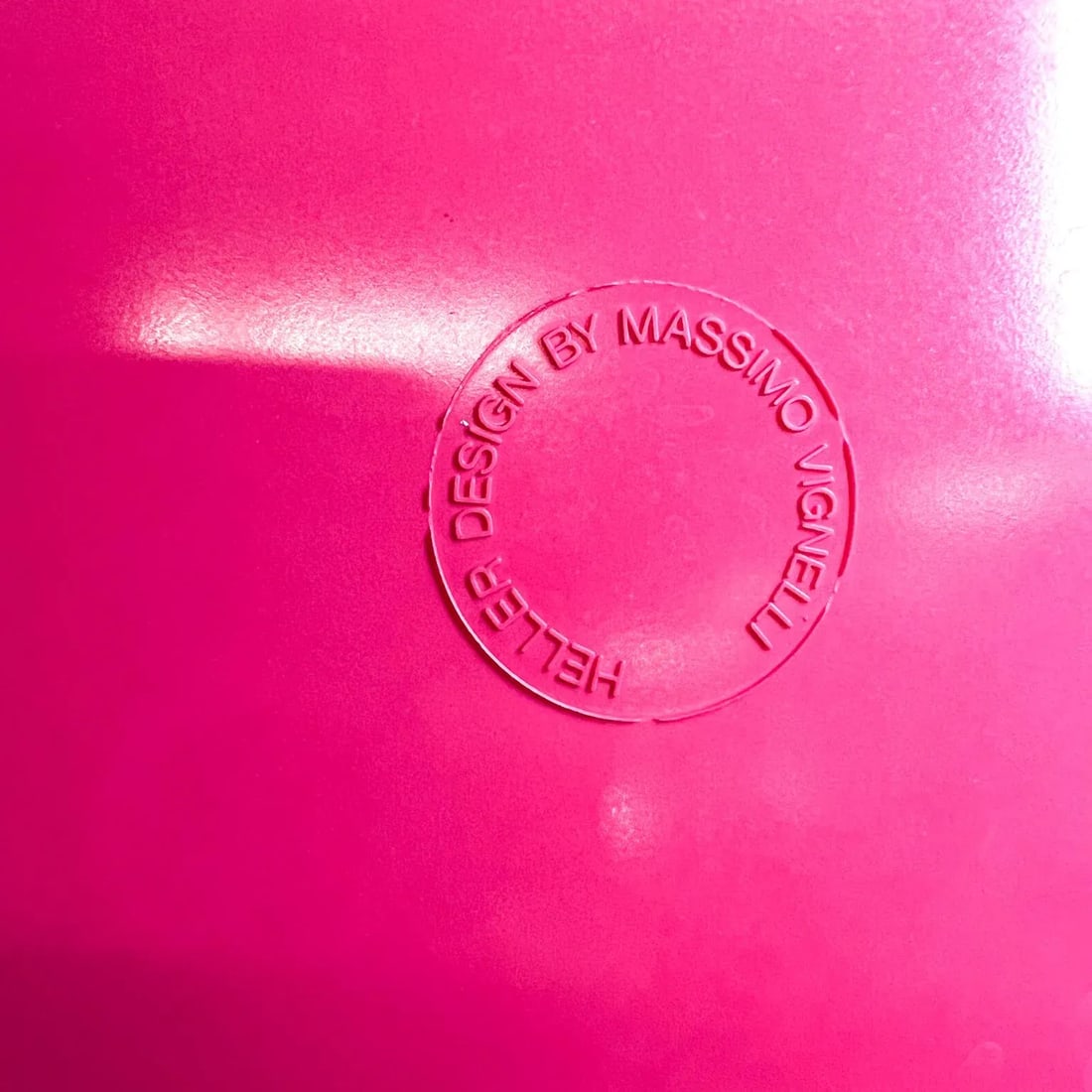 1964 MoMA Massimo & Lella Vignelli 11 Stackable Color Plates Heller Design - 9