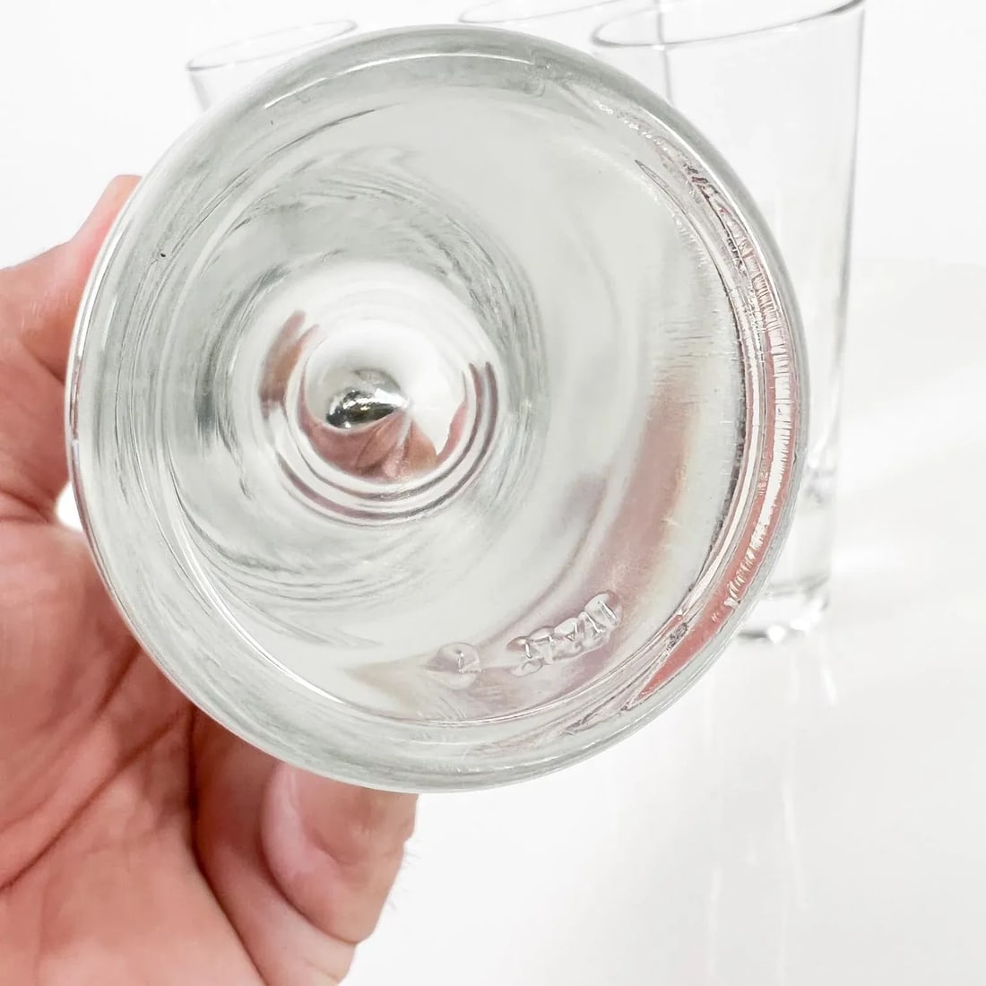 1980s Carlo Moretti Bullet Cocktail Glasses Set of Four Italy - 5