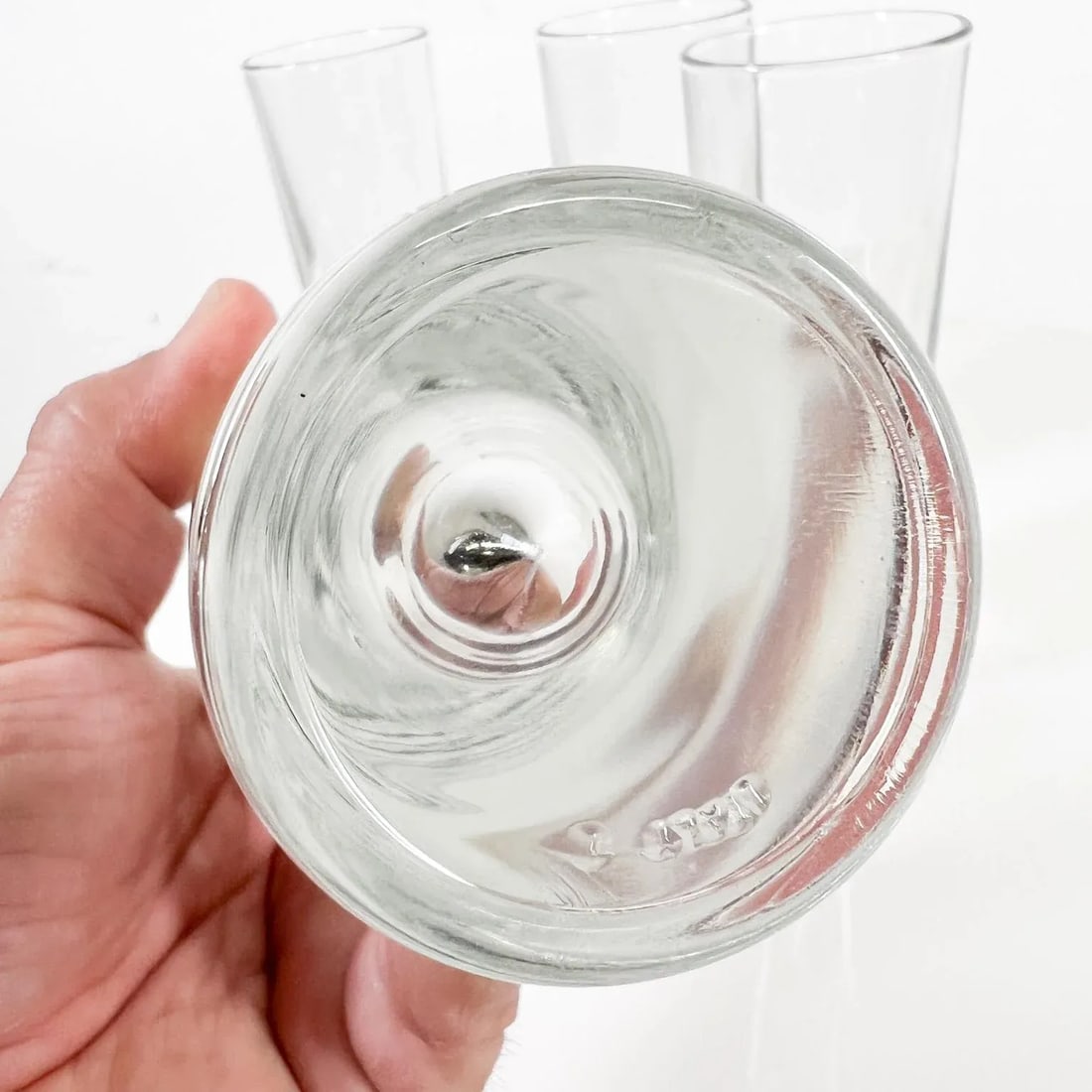 1980s Carlo Moretti Bullet Cocktail Glasses Set of Four Italy - 6