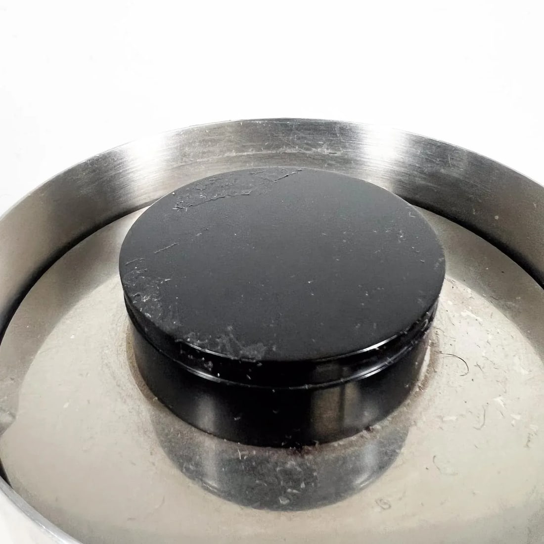 1950s Smith Metal Arts Stainless Modern Pitcher Carafe Buffalo Ny - 6