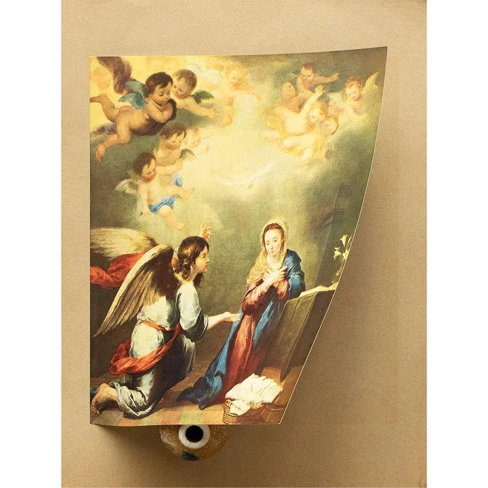 1900s After Bartolomé Esteban Murillo, "The Annunciation" Antique Full-Color Print - 5