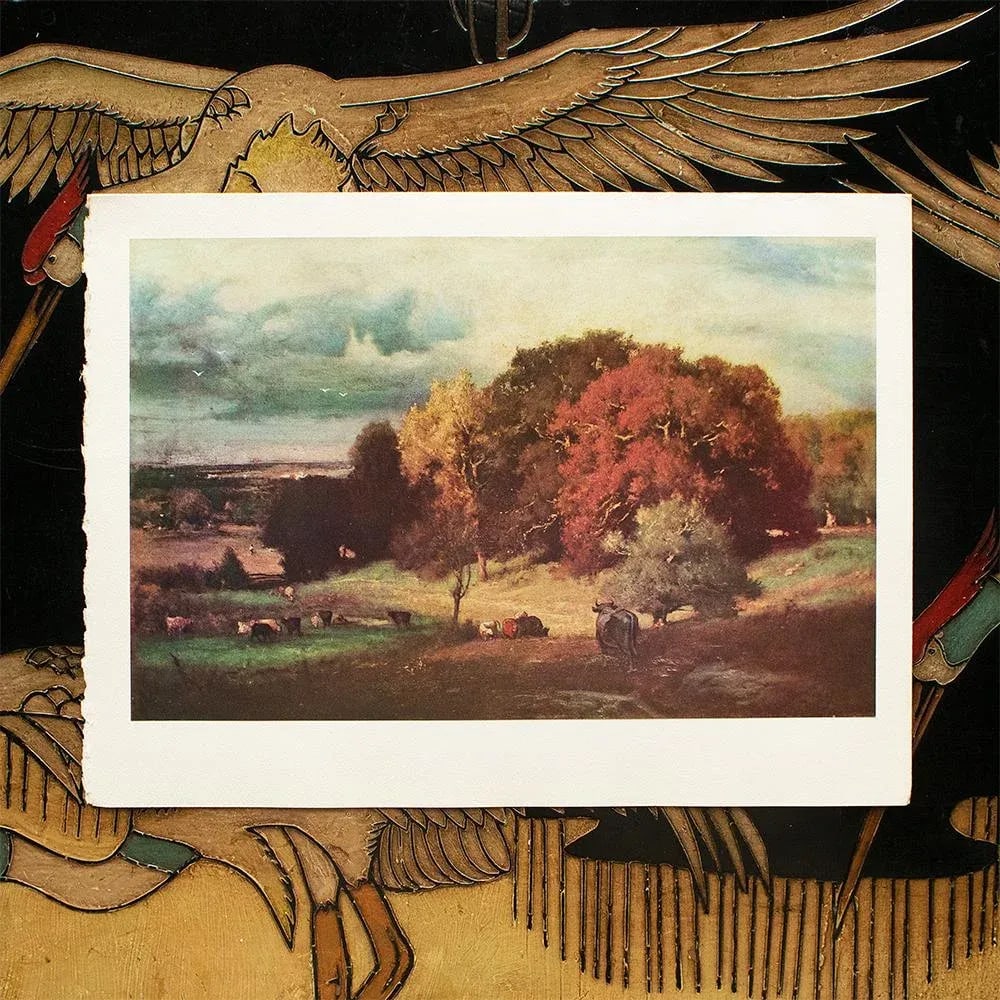 1950s After George Innes, "Autumn Oaks" Full-Color Pirnt - 3
