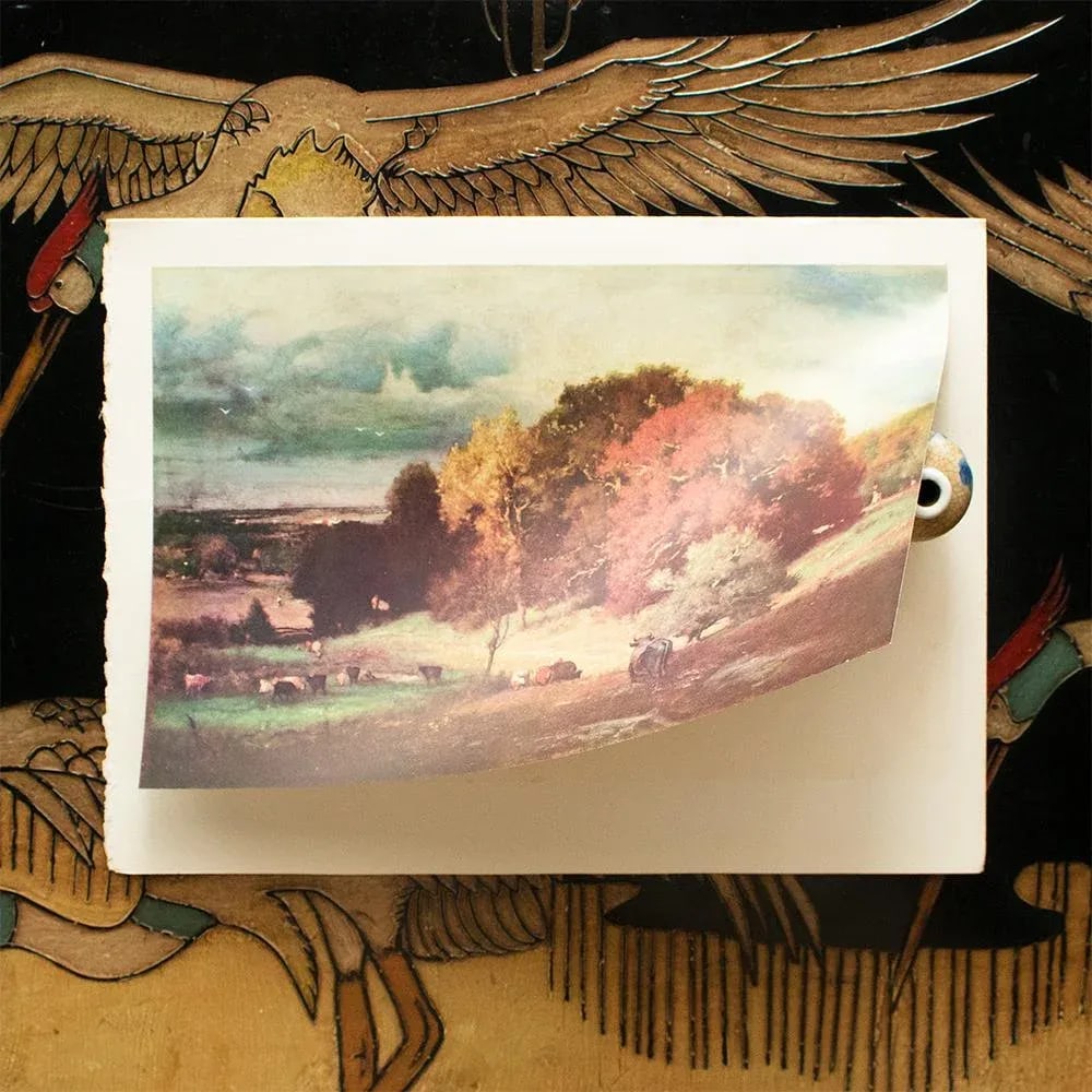 1950s After George Innes, "Autumn Oaks" Full-Color Pirnt - 4