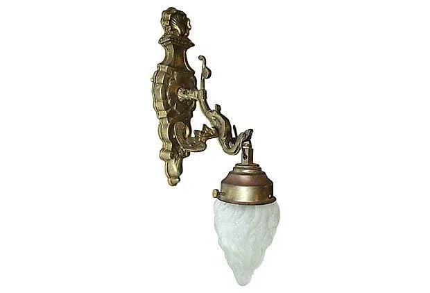 French Bronze Sconce - 2