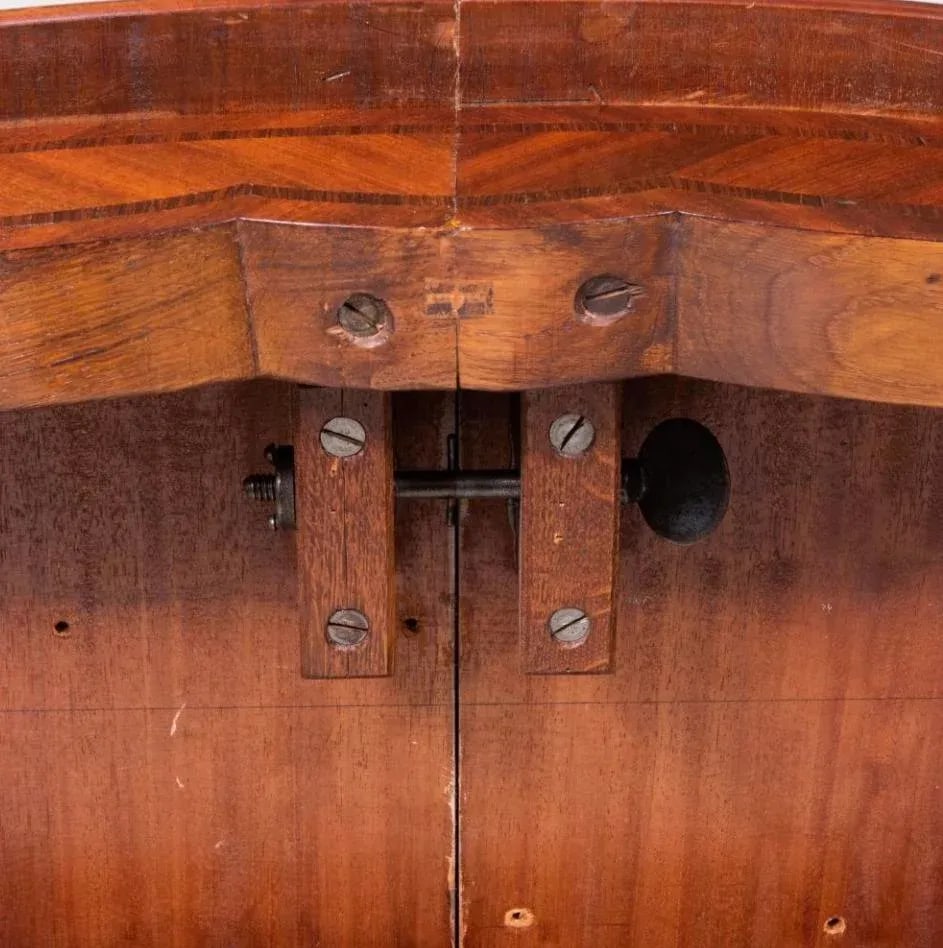 1940s French King Wood Louis XV and Maison Jansen Style Gilt Metal Mounted and Inlaid Mahogany Dinin - 9