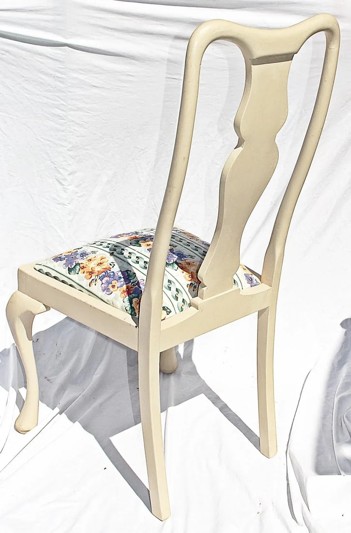 Painted Queen Anne Chair - 7