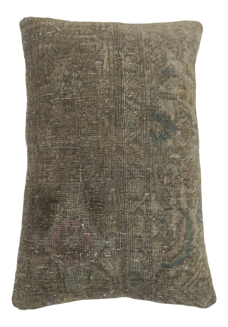 Mid 20th Century Lumbar Rug Pillow (1 of 3)