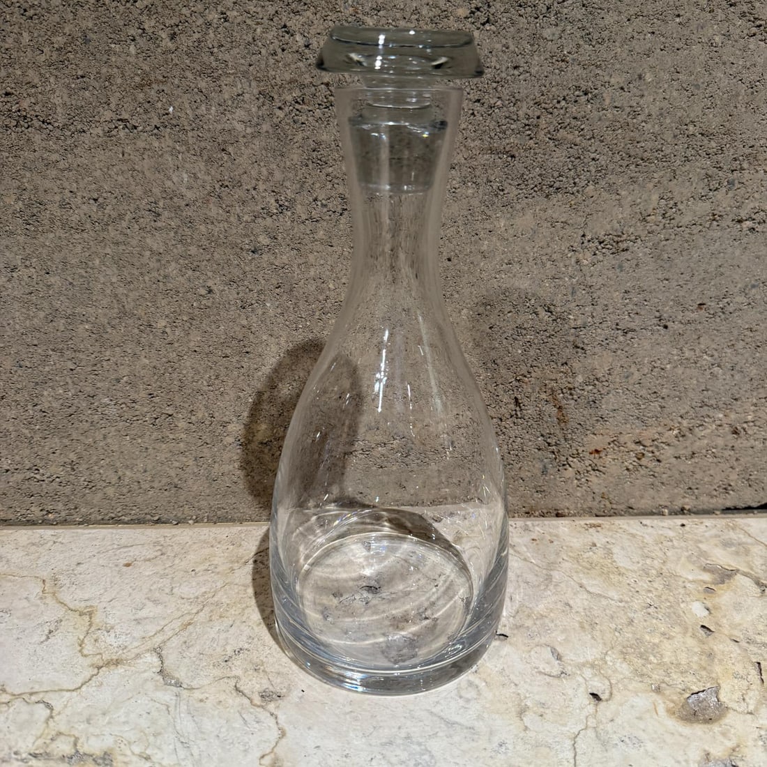 1970s Wine Decanter Carafe Modern Art Glass - 3