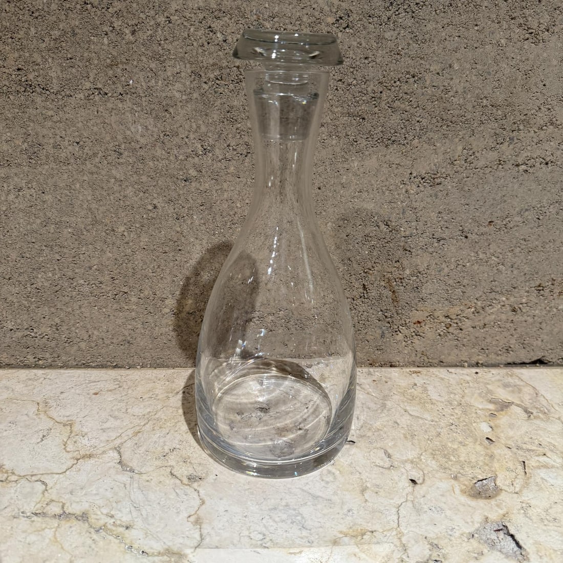 1970s Wine Decanter Carafe Modern Art Glass - 8