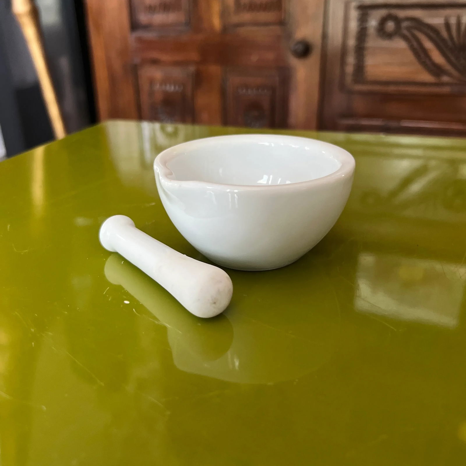 1960s Marble Mortar and Pestle - 3