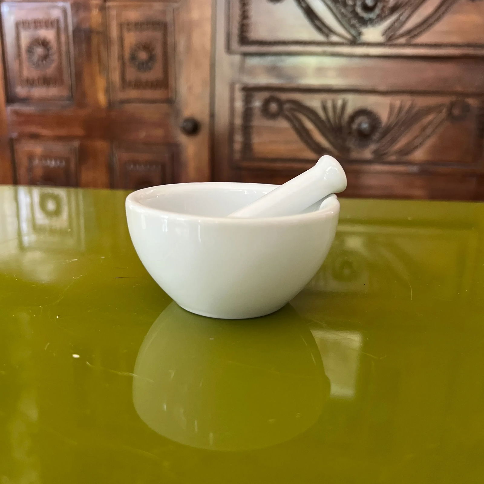 1960s Marble Mortar and Pestle - 6
