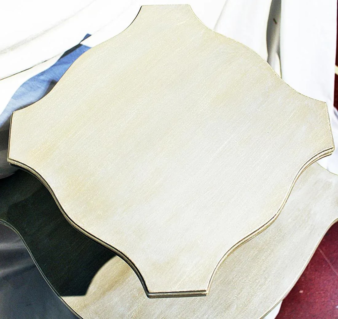 1940s Patined 2-Tier Table - 6