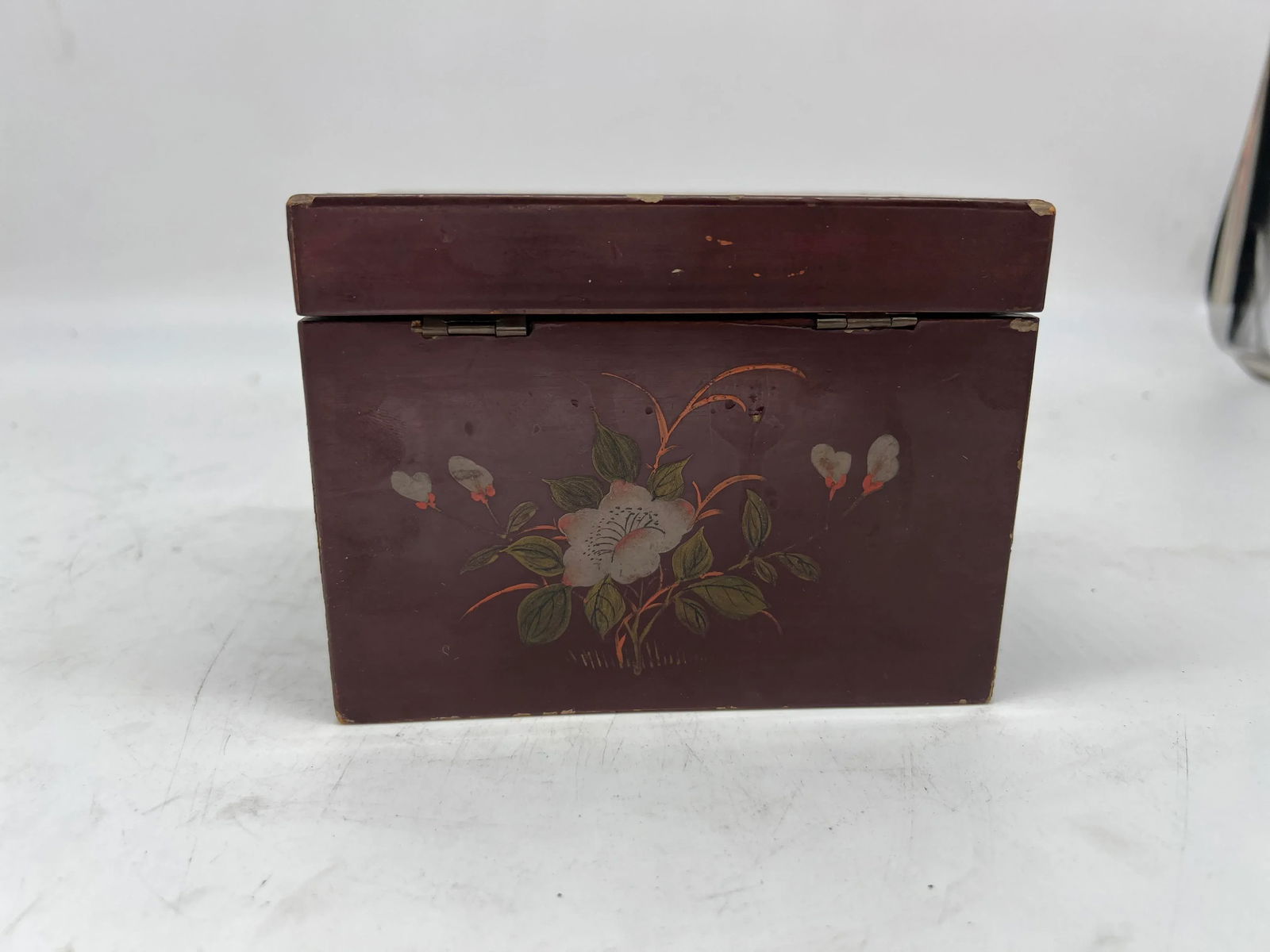Ying Mee & Co., Antique Chinese Lacquer Tea Caddy or Box - 4