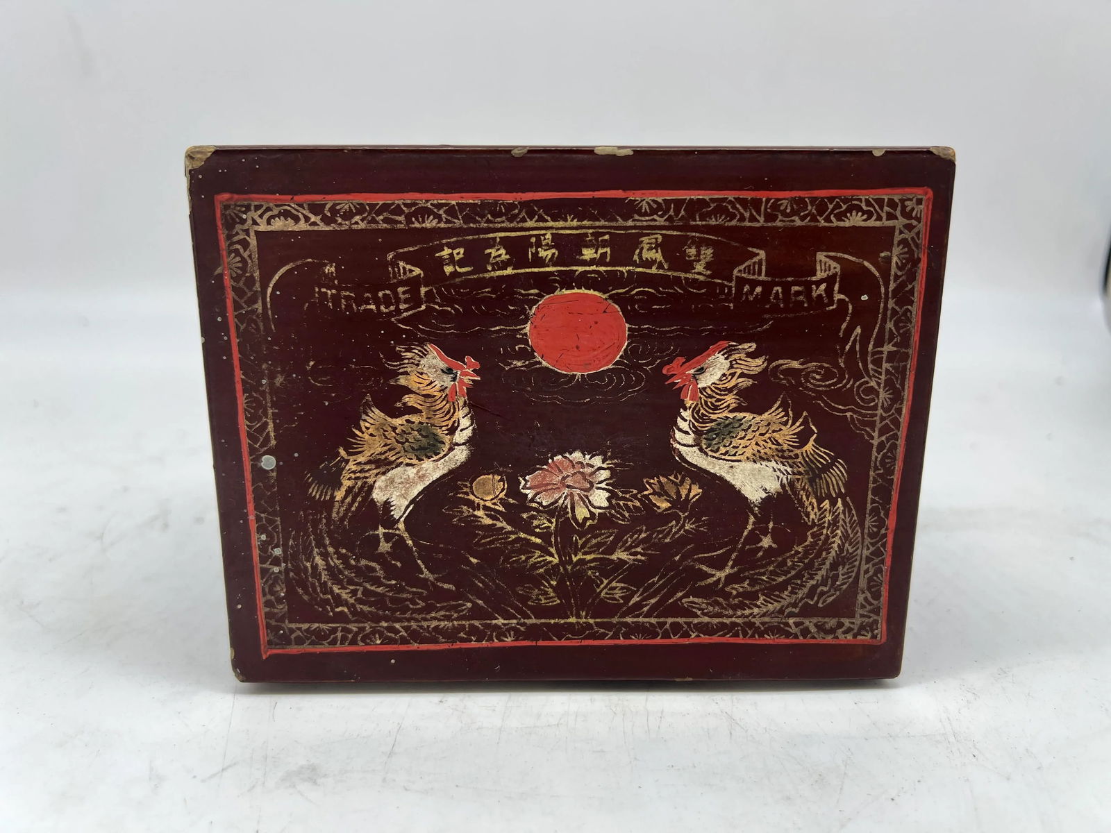 Ying Mee & Co., Antique Chinese Lacquer Tea Caddy or Box - 5