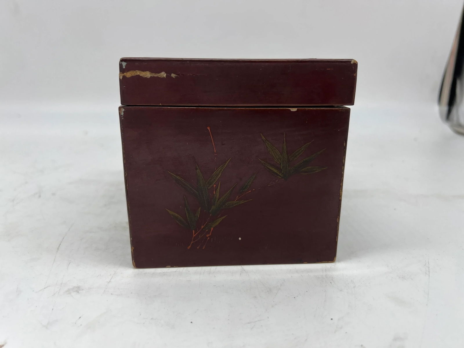 Ying Mee & Co., Antique Chinese Lacquer Tea Caddy or Box - 7
